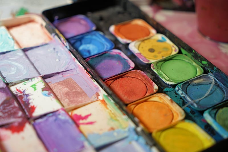 Upcycled paintings